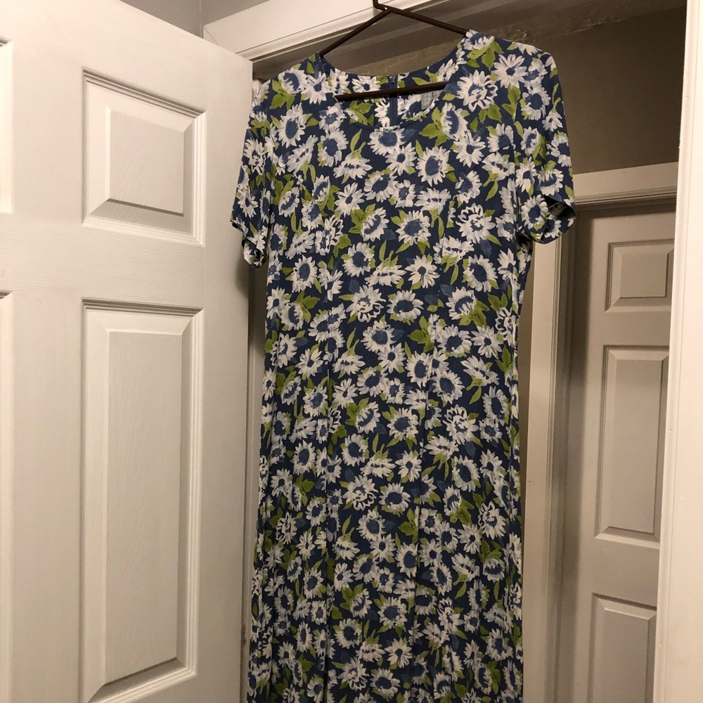 vintage floral dress